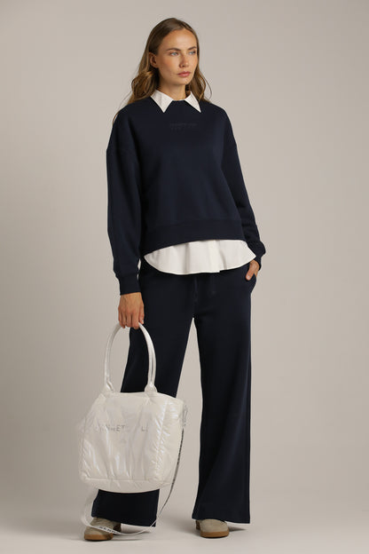 מכנסי טרנינג בגזרה רחבה | קנת קול