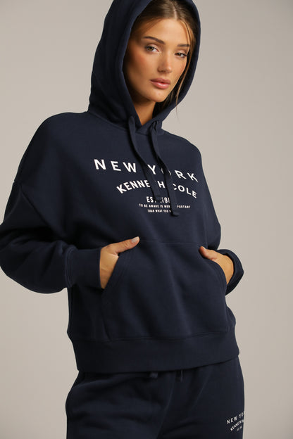 סווטשירט אוברסייז עם כיס קנגרו | קנת קול