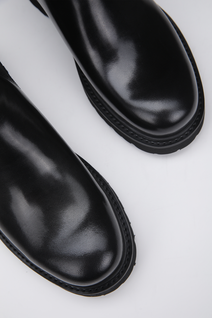 מגפוני עור בסגנון צ'לסי | קנת קול