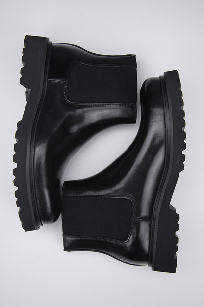 מגפוני עור בסגנון צ'לסי | קנת קול