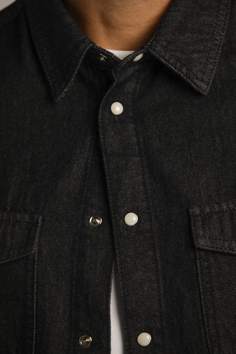 חולצה מכופתרת בסגנון ג'ינס | קנת קול