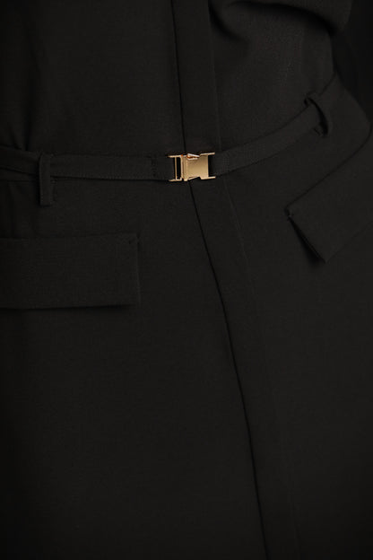 שמלה מחויטת עם חגורה | קנת קול