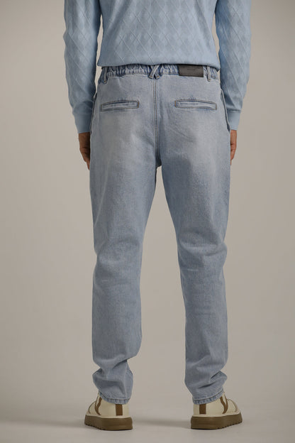  מכנסי ג'ינס במראה שטוף ובגזרת סלים | קנת קול