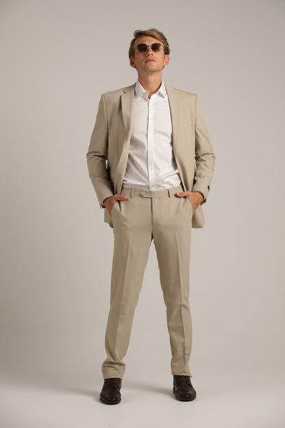 חולצה מכופתרת חלקה לגברים | קנת קול