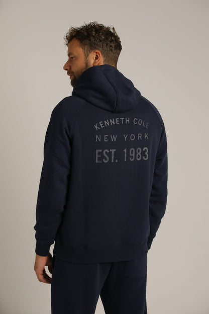 סווטשירט רגלן עם כובע קפוצ'ון | קנת קול