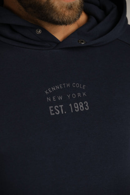 סווטשירט רגלן עם כובע קפוצ'ון | קנת קול