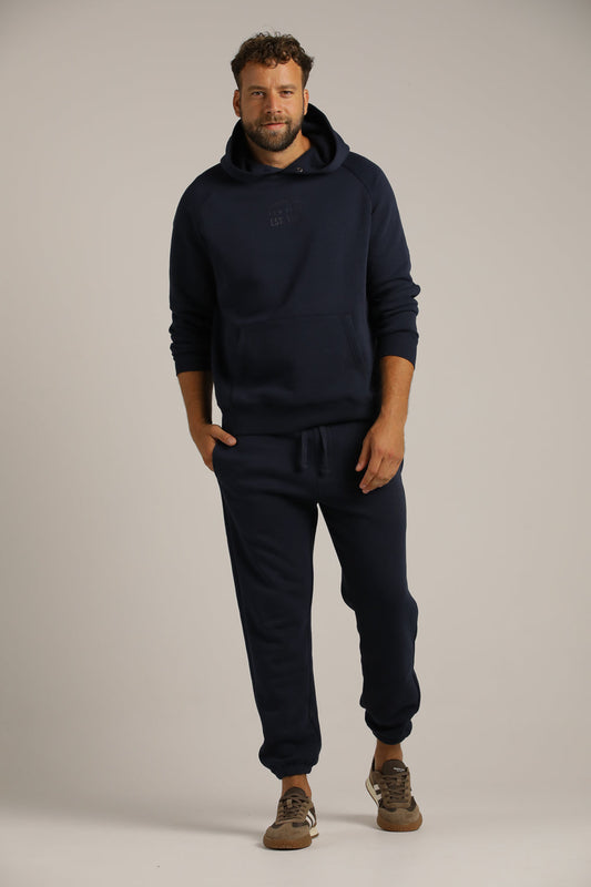 מכנסיים ארוכים עם הדפס לוגו לגברים | קנת קול