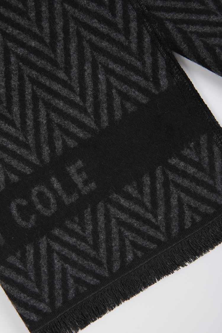 צעיף בדוגמת פסים אלכסוניים לגברים | קנת קול