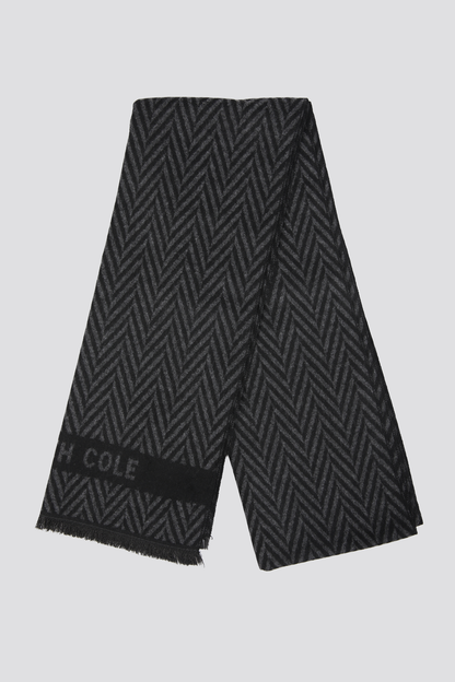 צעיף בדוגמת פסים אלכסוניים לגברים | קנת קול