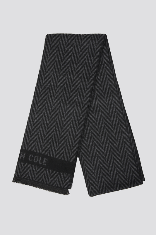 צעיף בדוגמת פסים אלכסוניים לגברים | קנת קול