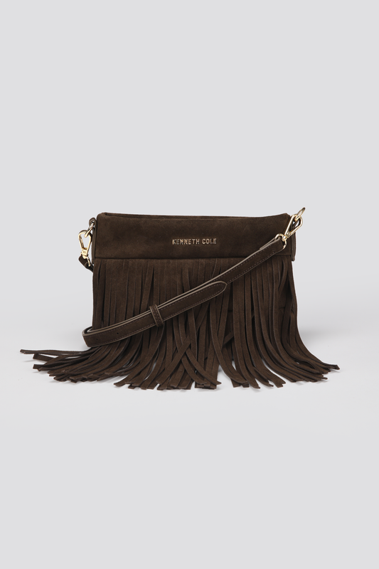 תיק צד עם פרנזים לנשים | קנת קול