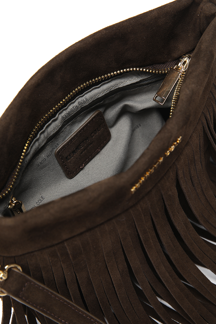 תיק צד עם פרנזים לנשים | קנת קול