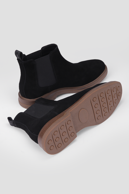 מגפוני צ'לסי עור זמש לגברים | קנת קול