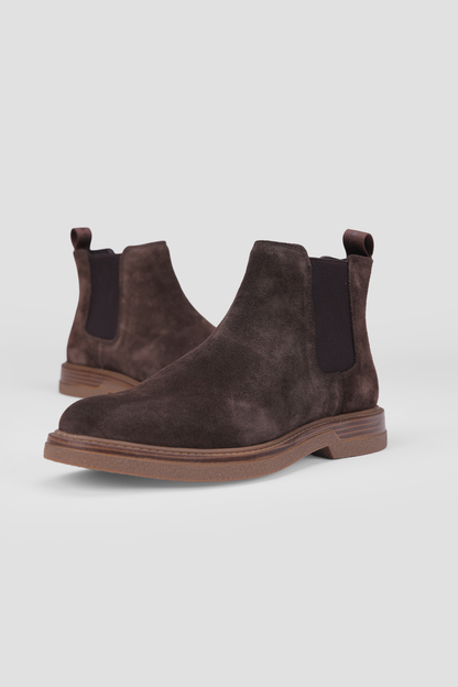 מגפוני צ'לסי עור זמש לגברים | קנת קול