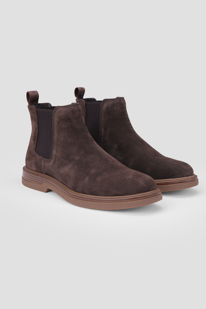 מגפוני צ'לסי עור זמש לגברים | קנת קול