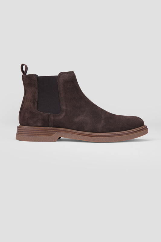 מגפוני צ'לסי עור זמש לגברים | קנת קול