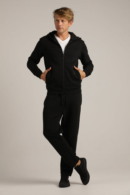 מכנסי טרנינג בגזרה ישרה | קנת קול