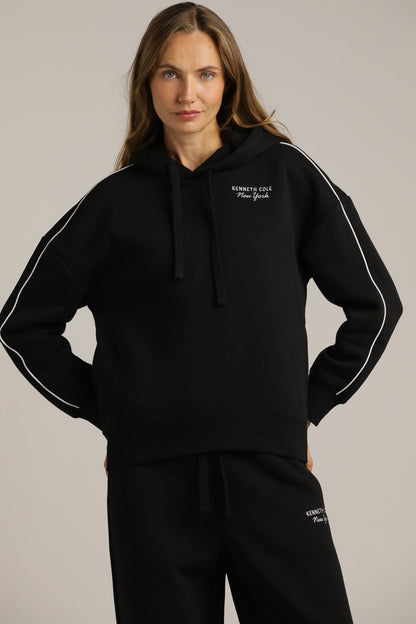 סווטשירט רגלן עם פסי צד | קנת קול