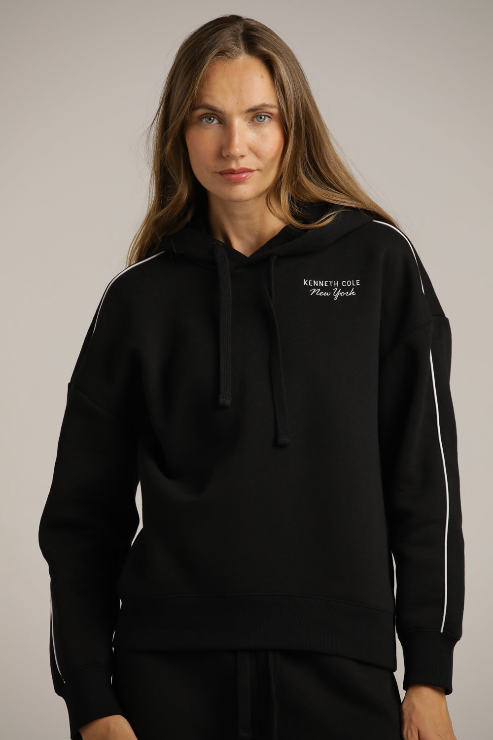 סווטשירט רגלן עם פסי צד | קנת קול