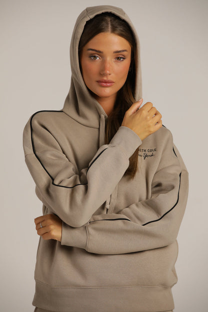 סווטשירט רגלן עם פסי צד | קנת קול