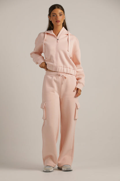 סווטשירט קפוצ'ון בגזרת קרופ | קנת קול