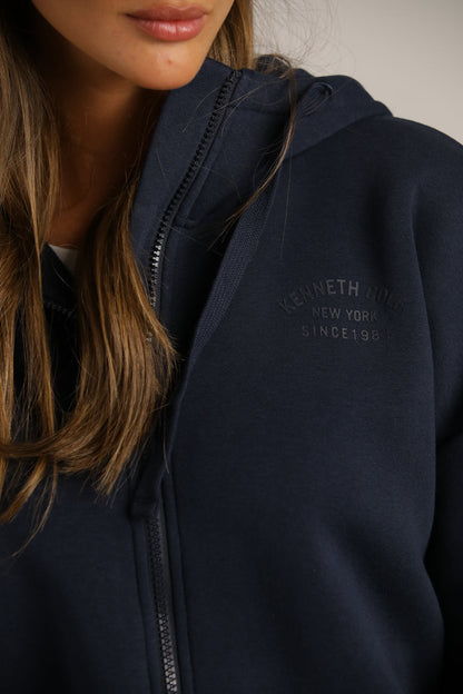 סווטשירט קפוצ'ון בגזרת קרופ  | קנת קול