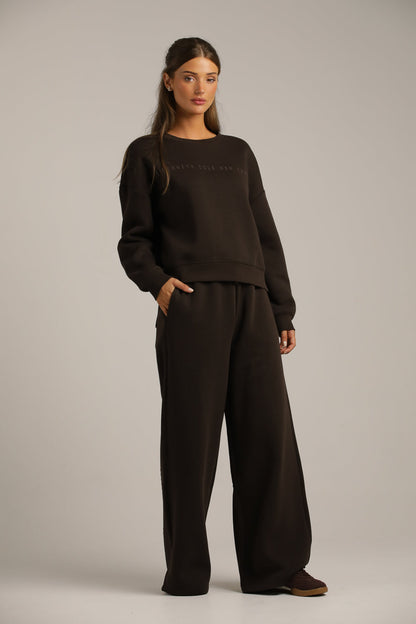 מכנסיים אורכים בגזרה רחבה | קנת קול