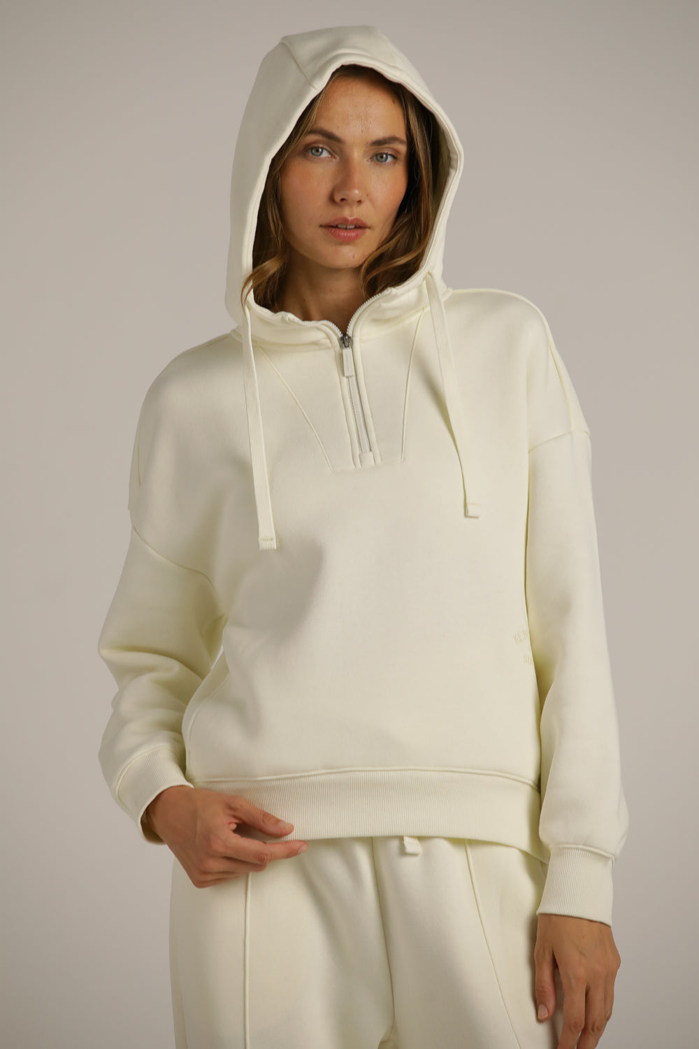 סווטשירט אוברסייז עם קפוצ'ון | קנת קול