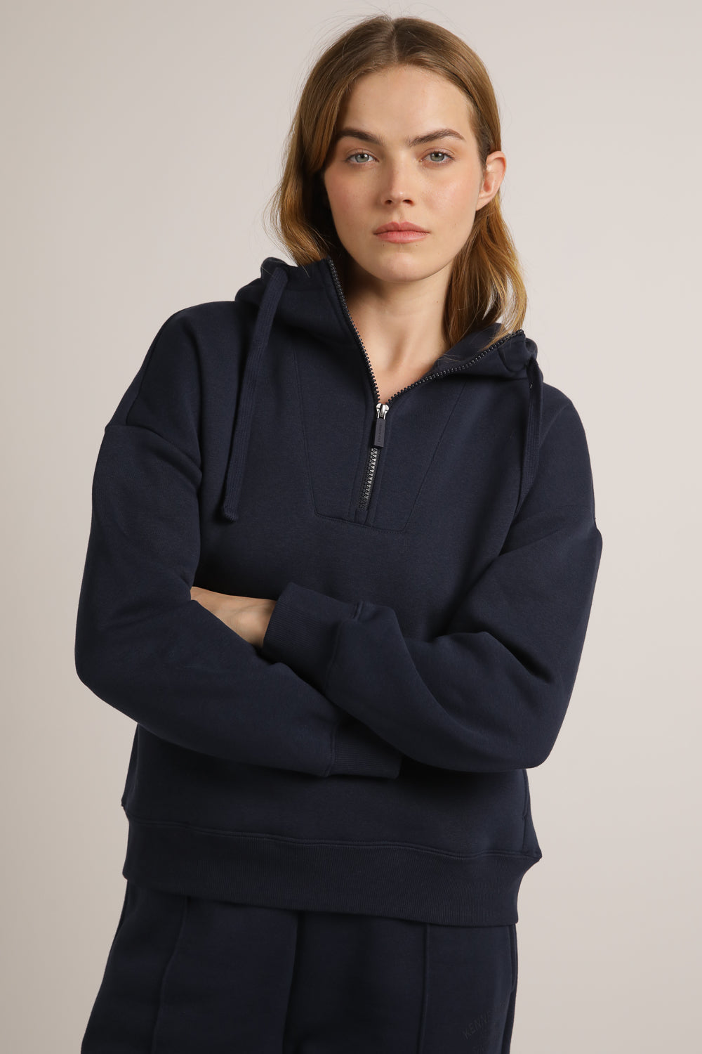 סווטשירט אוברסייז עם קפוצ'ון | קנת קול