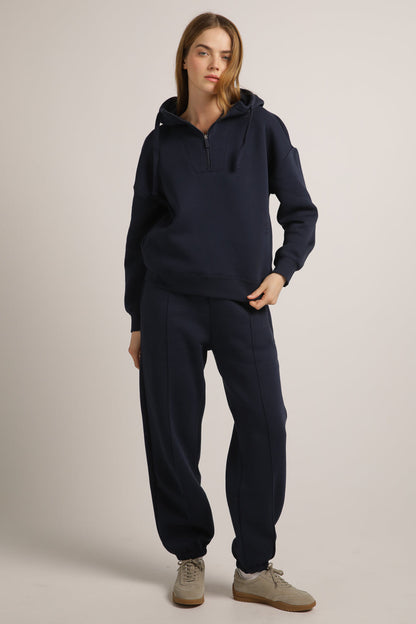 מכנסי טרנינג עם גומי בסיומת | קנת קול