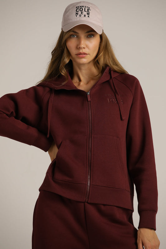 סווטשירט אוברסייז עם קפוצ'ון | קנת קול