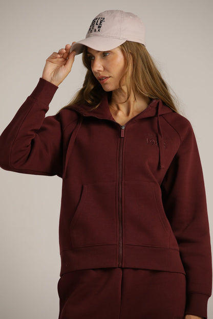 סווטשירט אוברסייז עם קפוצ'ון | קנת קול