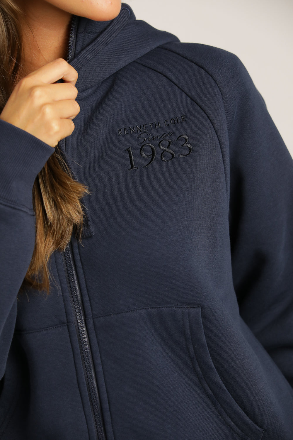 סווטשירט אוברסייז עם קפוצ'ון | קנת קול