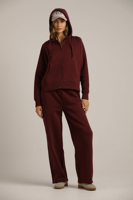 מכנסי טרנינג בגזרה ישרה | קנת קול