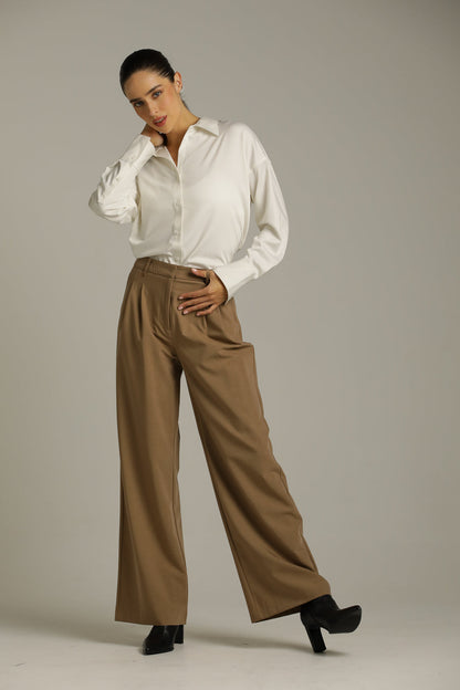 חולצה מכופתרת אוברסייז | קנת קול