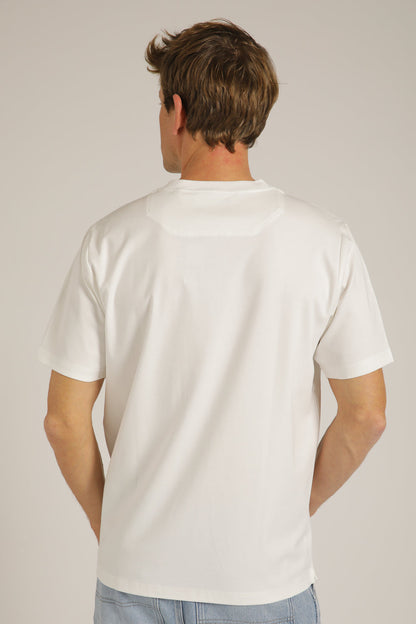 טישירט קצרה עם צוארון הנלי | קנת קול