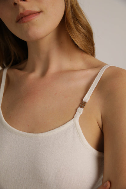 גופיית ספגטי בטקסטורת סריג | קנת קול