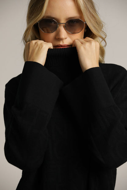 סריג גולף מעוצב עם לוגו המותג | קנת קול