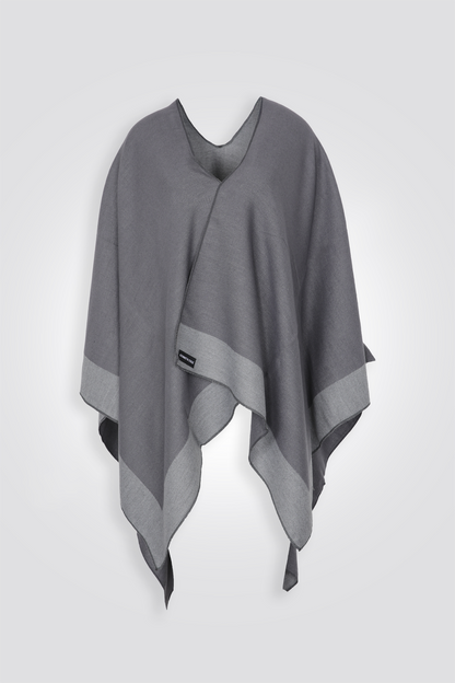 שכמייה אלגנטית לנשים בצבע אפור | קנת קול