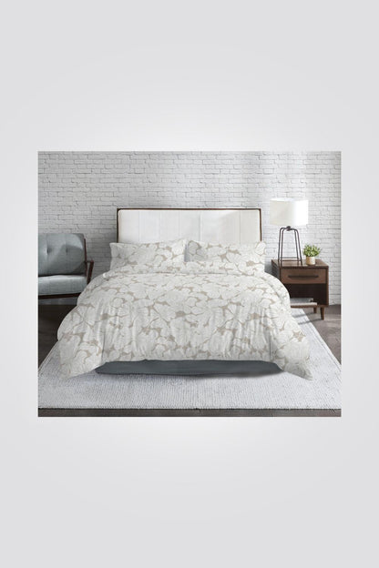 סט מצעים מיטה וחצי 120/200 ס"מ דגם SEPIA PEONY