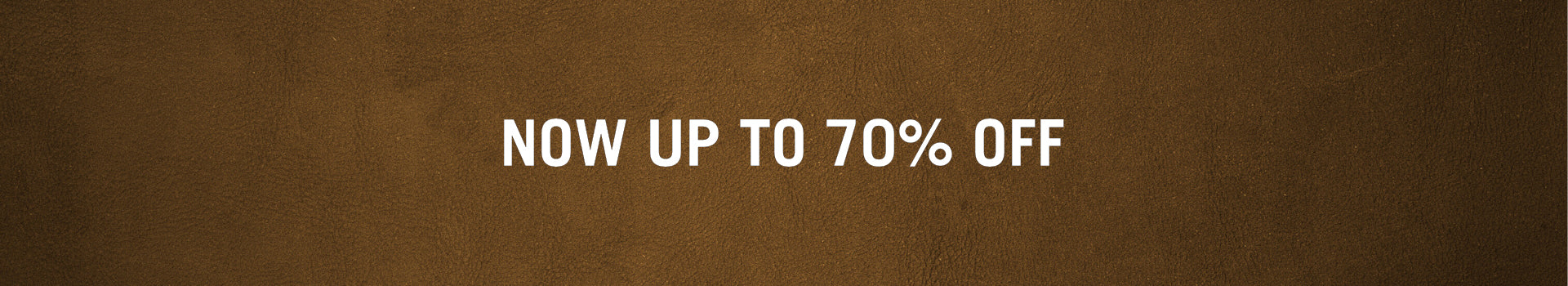 UP TO 70% - עד 70% הנחה