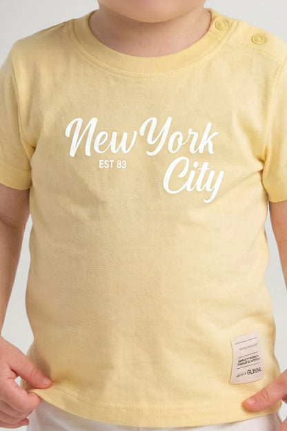 טישירט קצרה NEW YORK לתינוקות | קנת קול