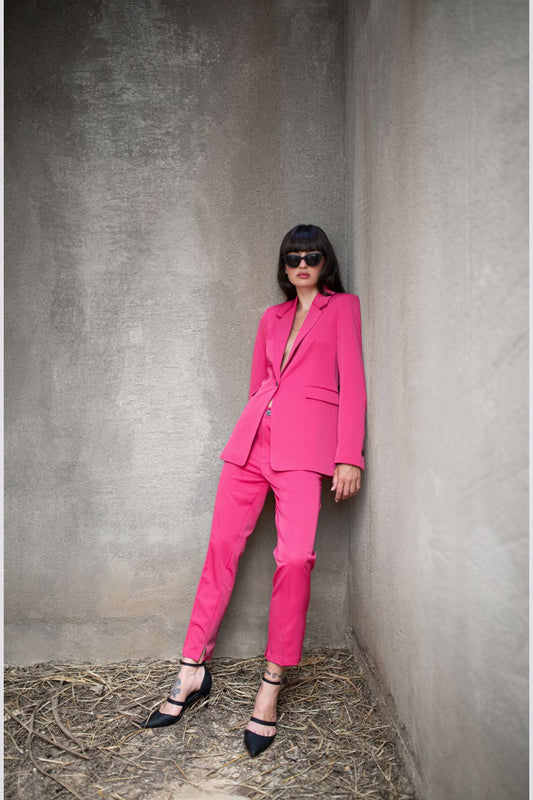 מכנסי סיגר ורוד לנשים | קנת קול