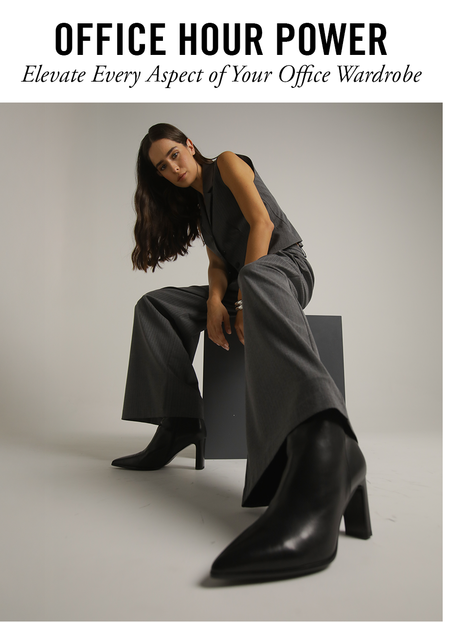 OFFICE HOUR POWER - Elevate Every Aspect of Your Office Wardrobe - קולקציית אופיס