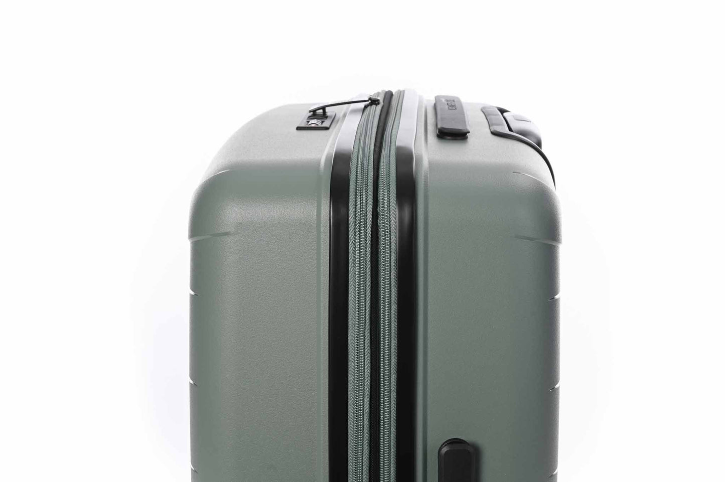 מזוודה קשיחה בינונית 24'' ESSENTIAL בצבע ירוק זית