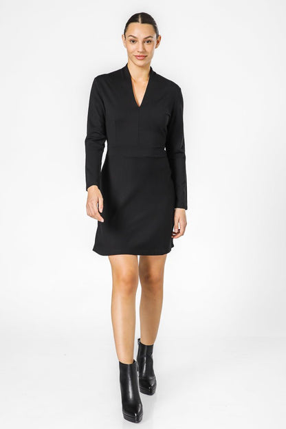 KENNETH COLE - BLACK שמלת ג'רסי - MASHBIR//365