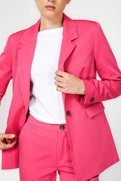 KENNETH COLE - בלייזר לנשים בצבע ורוד - MASHBIR//365