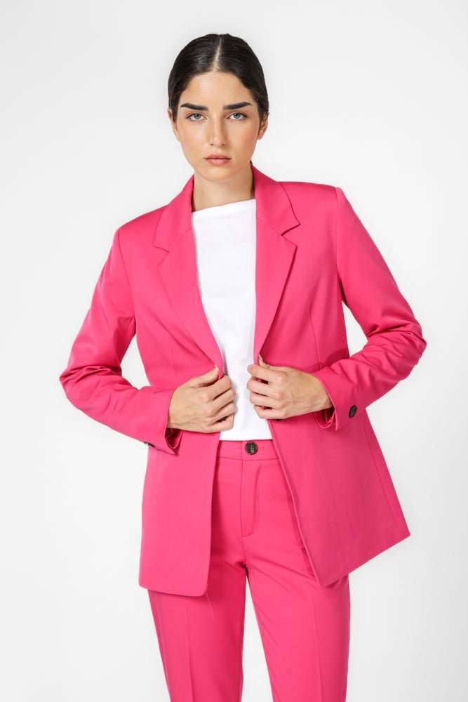 KENNETH COLE - בלייזר לנשים בצבע ורוד - MASHBIR//365