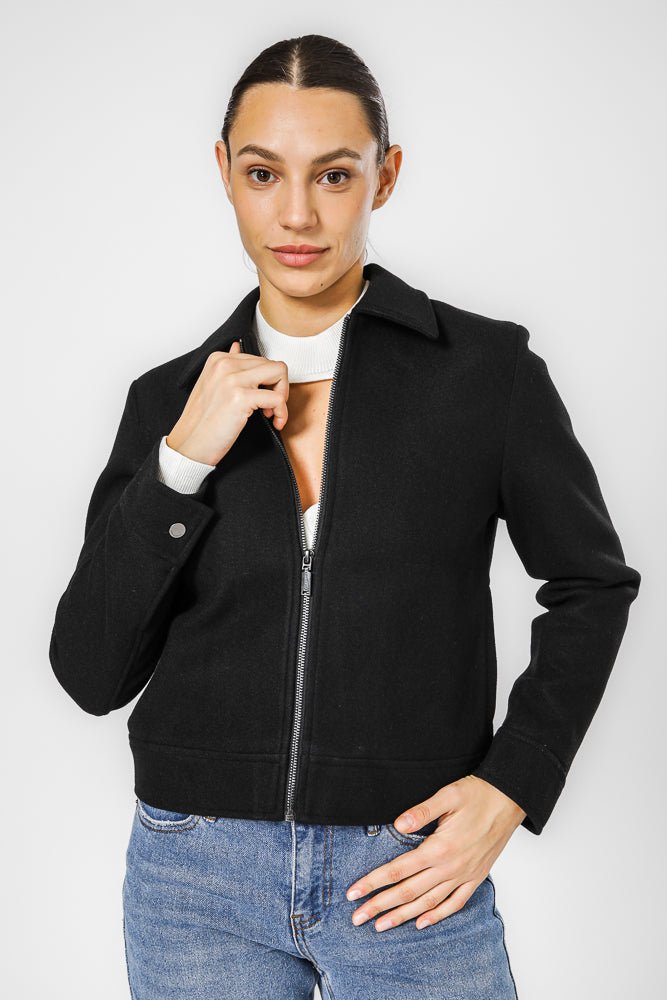 KENNETH COLE - ג'קט קצר שחור - MASHBIR//365