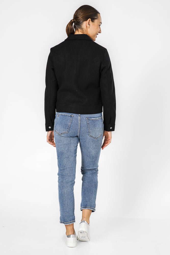 KENNETH COLE - ג'קט קצר שחור - MASHBIR//365